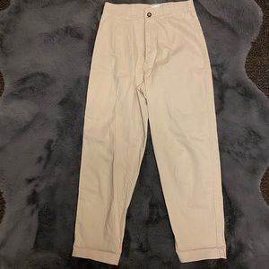 Pants in creme